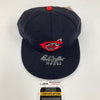 Bob Feller HOF 1962  Signed Cleveland Indians Baseball Hat Cap JSA COA