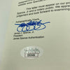 1961 World Series Umpires Signed Game Used Baseball JSA COA Yankees Reds