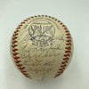 The Finest 1951 Yankees WS Champs Team Signed Baseball Mickey Mantle Rookie PSA