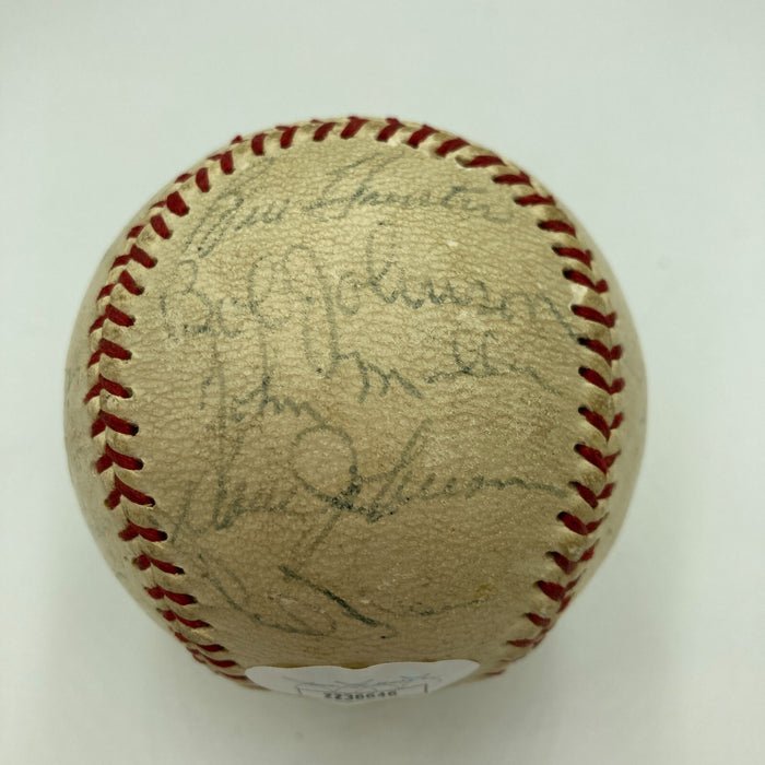 1966 Baltimore Orioles World Series Champs Team Signed Baseball JSA COA