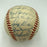 1955 Brooklyn Dodgers W.S. Champs Team Signed Baseball Jackie Robinson JSA COA