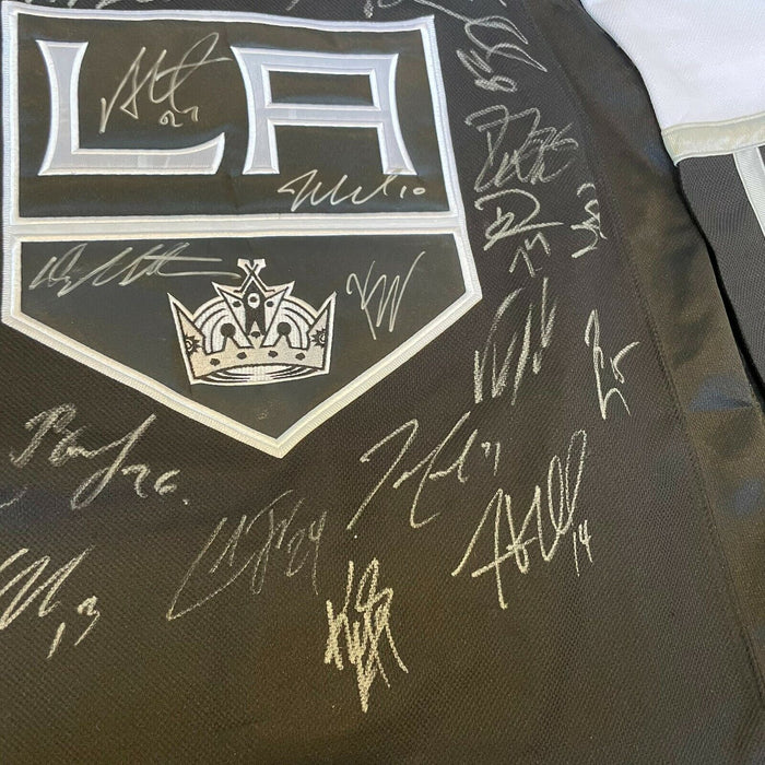 2011-12 Los Angeles Kings Stanley Cups Champs Team Signed Game Jersey JSA COA