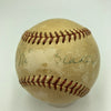 Tris Speaker Single Signed 1950's Official League Baseball JSA COA
