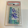 Peyton Manning Signed NFL Debut Original Ticket Sep 6, 1998 PSA DNA Pop 3!