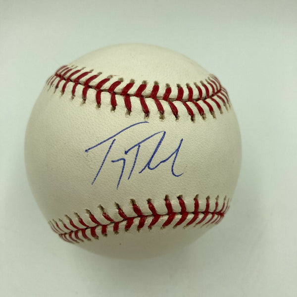 Troy Tulowitzki Signed Autographed Major League Baseball With Steiner COA