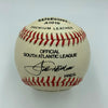 Extraordinary 1991 Chipper Jones Pre Rookie All Star Team Signed Baseball PSA
