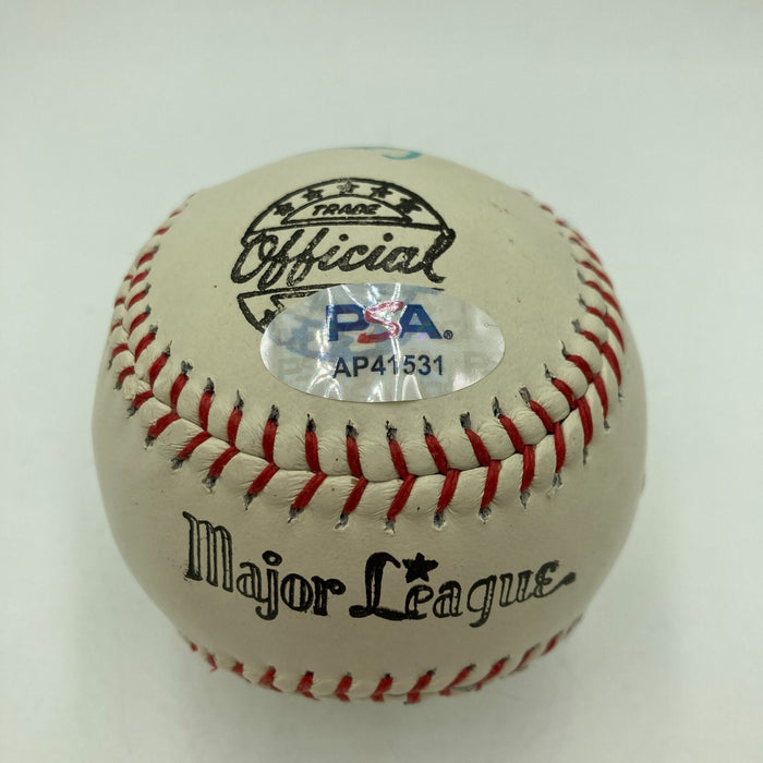 Hank Aaron Signed Vintage 1970's Baseball PSA DNA Certified