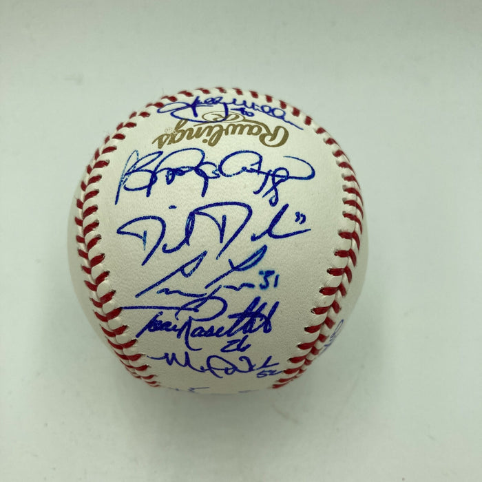 2013 St. Louis Cardinals NL Champs Team Signed World Series Baseball JSA COA