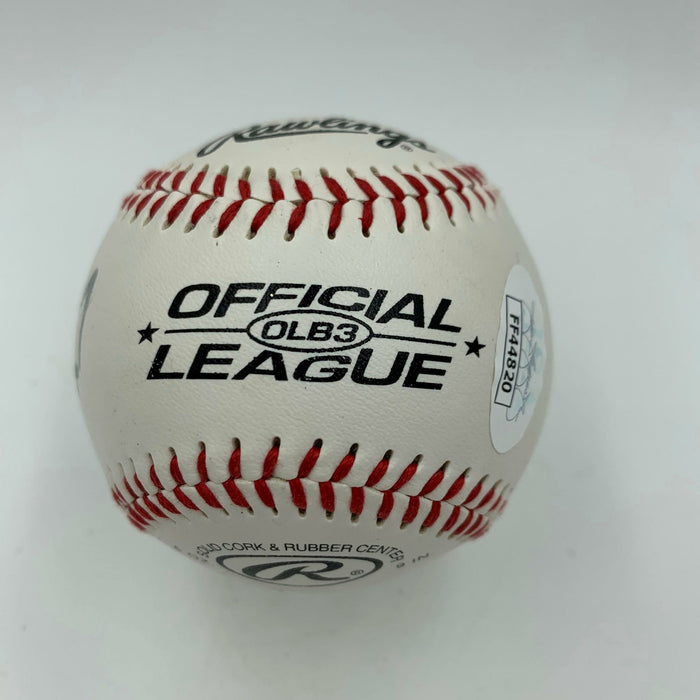 Sandra Bullock & Michelle Bombshell Mcgee Signed Baseball JSA COA VERY RARE