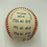 Frank Robinson Signed Heavily Inscribed Career STAT Baseball Reggie Jackson COA