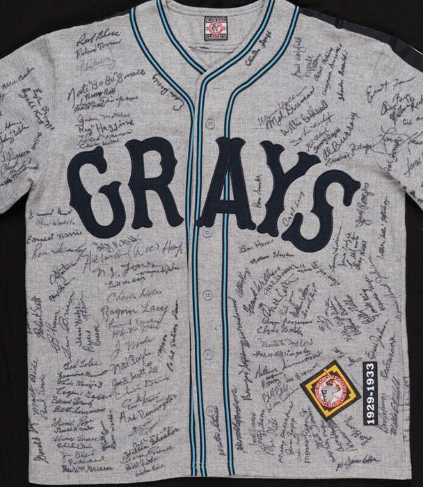 Homestead Grays Negro League Legends Signed Jersey With Over 75 Autographs JSA