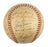 Willie Mays 1952 New York Giants Team Signed National League Baseball JSA COA