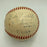 Babe Pinelli Umpire Signed 1949 National League Frick  Baseball JSA COA