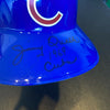 Jimmy Qualls Signed Full Size Chicago Cubs Baseball Helmet 1969 Cubs JSA COA