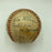 1943 Brooklyn Dodgers Team Signed Baseball JSA COA