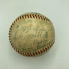 Cy Young Ed Walsh Lefty Grove Mickey Cochrane HOF Multi Signed Baseball JSA COA