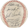 Roberto Clemente Willie Mays Sandy Koufax 1966 All Star Game Signed Baseball PSA