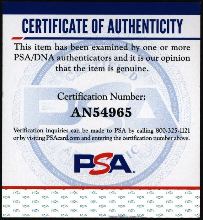 Len Dawson Signed Purdue Boilermakers Authentic Full Size Helmet PSA DNA COA