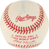 Nancy Reagan Signed 1988 World Series Baseball President Ronald Reagan Wife PSA
