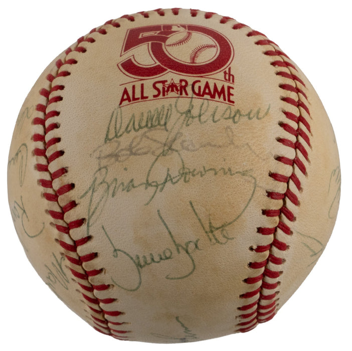 1979 All Star Game Team Signed Baseball Nolan Ryan PSA DNA COA