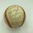 George Brett Rookie 1973 Kansas City Royals Team Signed AL Cronin Baseball JSA