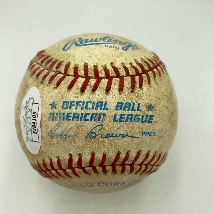 Hank Greenberg Single Signed Official American League Baseball JSA COA