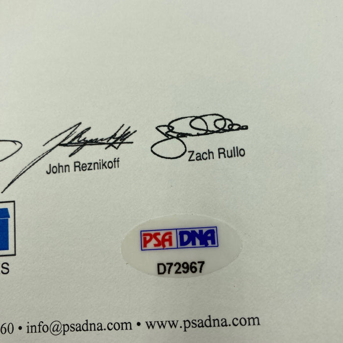 Babe Ruth Single Signed Autographed Baseball PSA DNA COA
