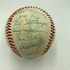 1987 New York Mets Team Signed National League Baseball Gary Carter JSA COA