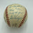 1959 Los Angeles Dodgers World Series Champs Team Signed Baseball Koufax Beckett