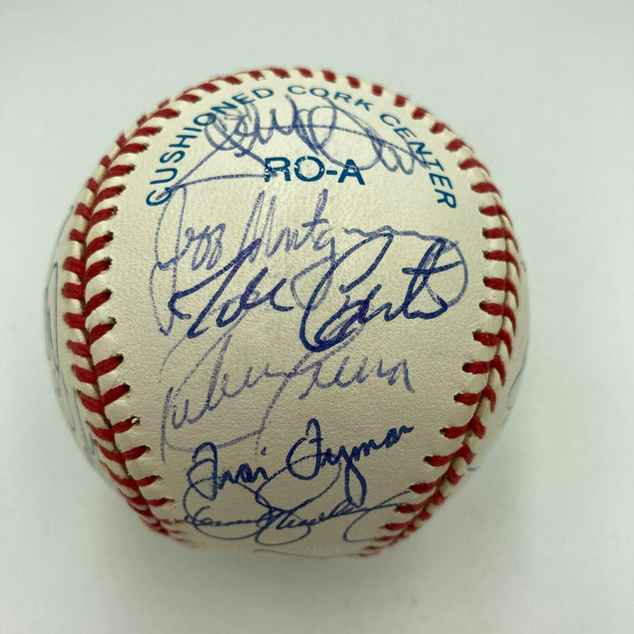 1994 All Star Game Team Signed Baseball Cal Ripken Jr. Kirby Puckett JSA COA