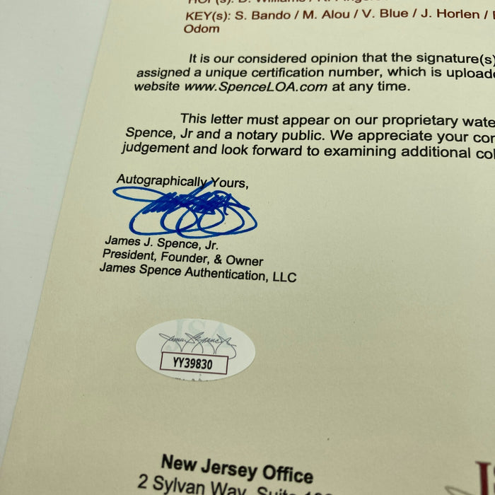 1972 Oakland A's Athletics World Series Champs Team Signed Baseball JSA COA