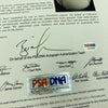 Earle Combs Single Signed Autographed Baseball PSA DNA 1927 New York Yankees