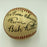 Stunning Babe Ruth Single Signed American League Baseball Bold Signature PSA DNA