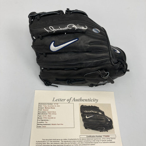 Mariano Rivera Signed Authentic Nike Game Model Baseball Glove JSA COA