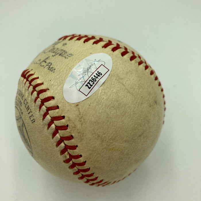 Joe Dimaggio Signed 1944 World War 2 Official National League Baseball JSA COA