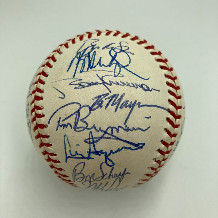 George Brett Kirk Gibson MLB Legends Multi Signed American League Baseball