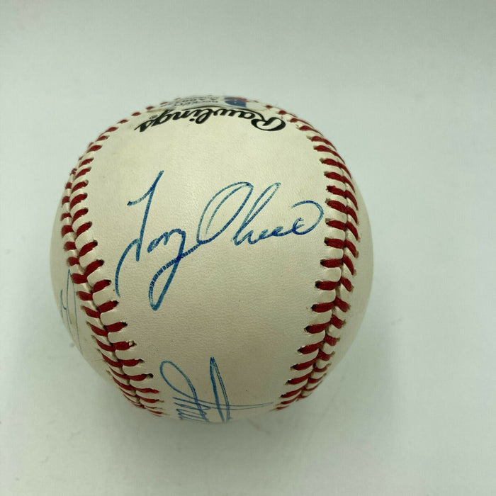 Minnie Minoso Multi Signed Autographed Major League Baseball With Beckett COA