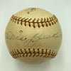 Tris Speaker Harry Hooper Red Sox Million Dollar Outfield Signed Baseball JSA