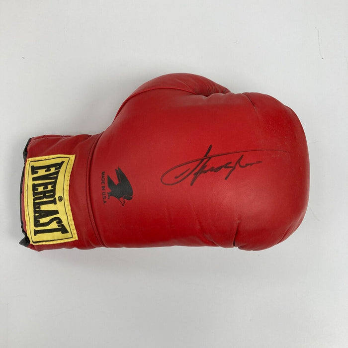 Muhammad Ali & Joe Frazier Signed Autographed Everlast Boxing Gloves JSA COA
