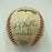 1957 Milwaukee Braves World Series Champs Team Signed Baseball Hank Aaron JSA