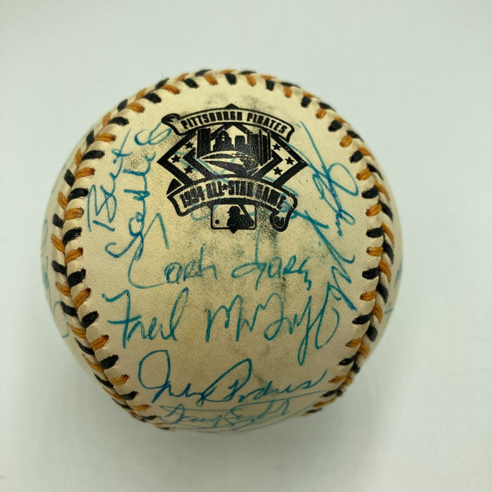 1994 All Star Game National League Team Signed Baseball Barry Bonds PSA DNA COA