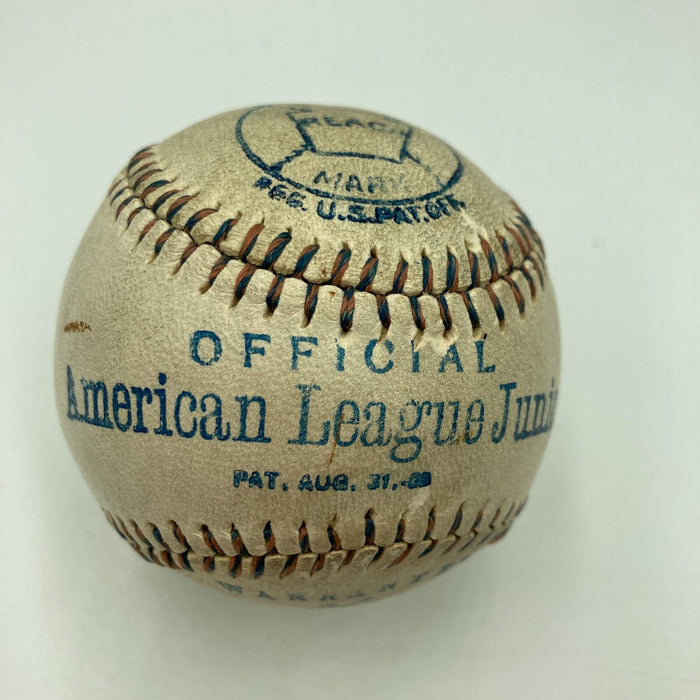 President Warren G. Harding Single Signed Baseball JSA COA The Only One Known