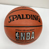 Scottie Pippen Damon Stoudamire Signed Spalding Official NBA Game Basketball UDA