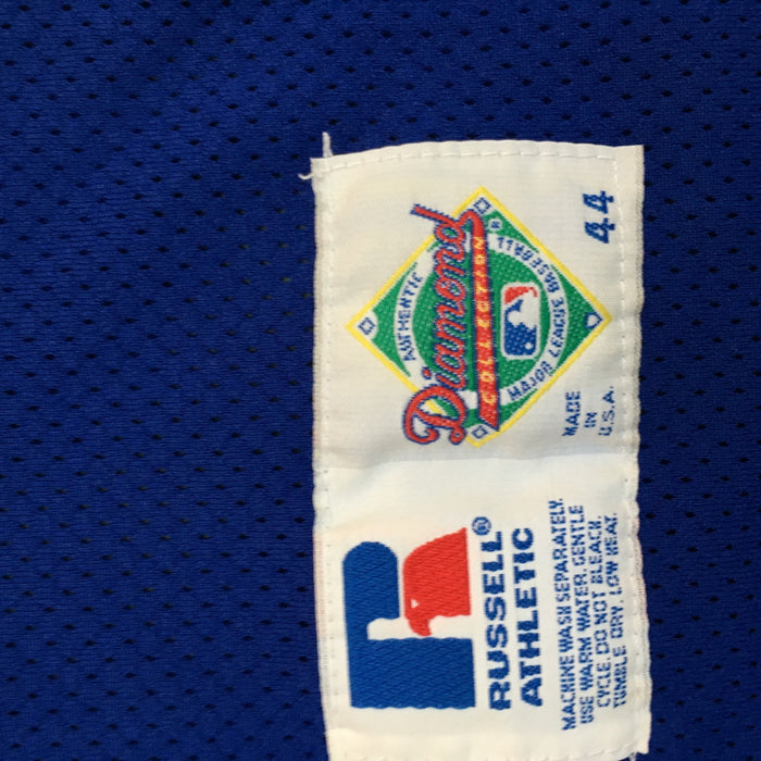1990 Brian McRae Game Used Signed Kansas City Royals Jersey