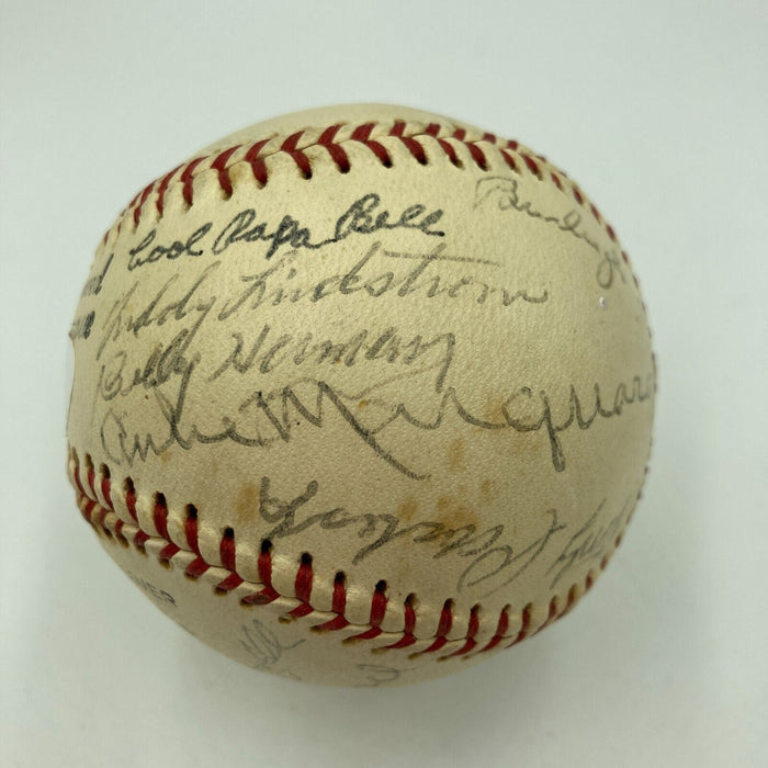Rube Marquard George Kelly Stan Coveleski HOF Multi Signed Baseball JSA COA