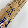 2016 Chicago Cubs World Series Champs Team Signed Baseball Bat MLB & Fanatics