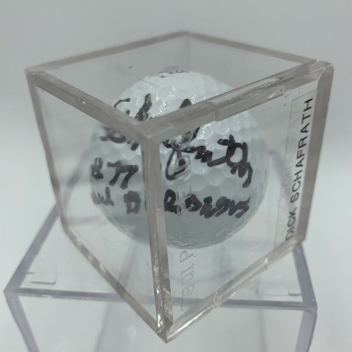 Dick Schafrath US Senator NFL Browns Signed Autographed Golf Ball PGA JSA COA