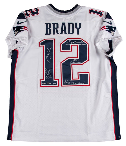 Tom Brady 2018 New England Patriots Super Bowl Champ Team Signed Jersey Fanatics