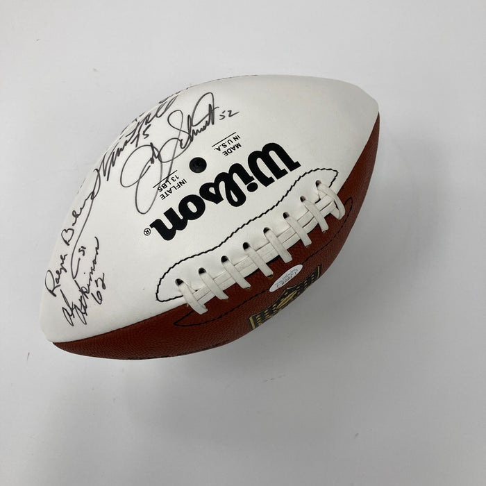1968 New York Jets Super Bowl Champs Team Signed Wilson Football