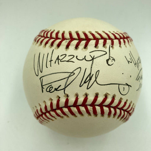 Budweiser "Wazaaaa" Commercial Actors Signed Baseball Signed At Super Bowl